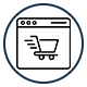 eCommerce Web Design Icon