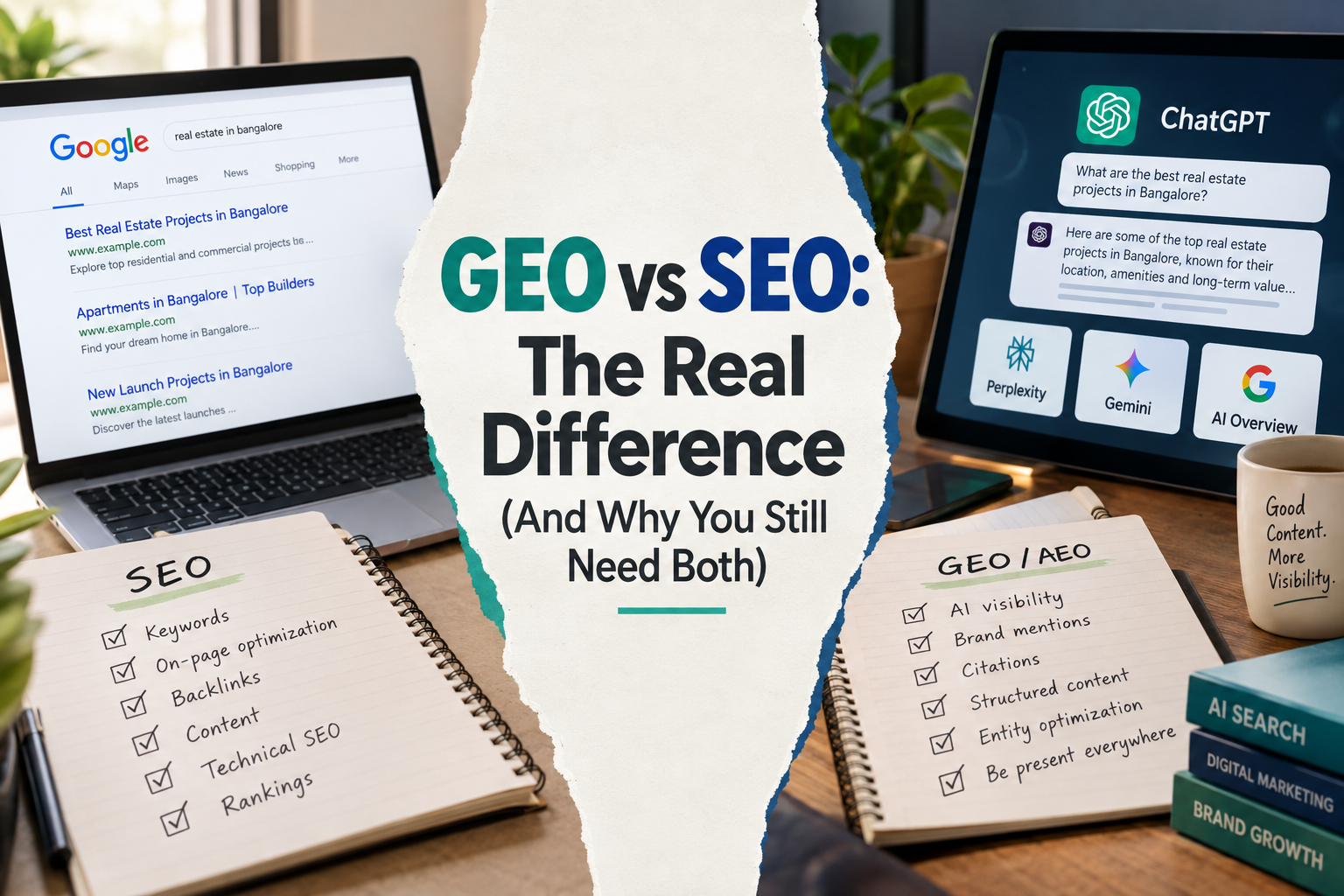 SEO vs GEO