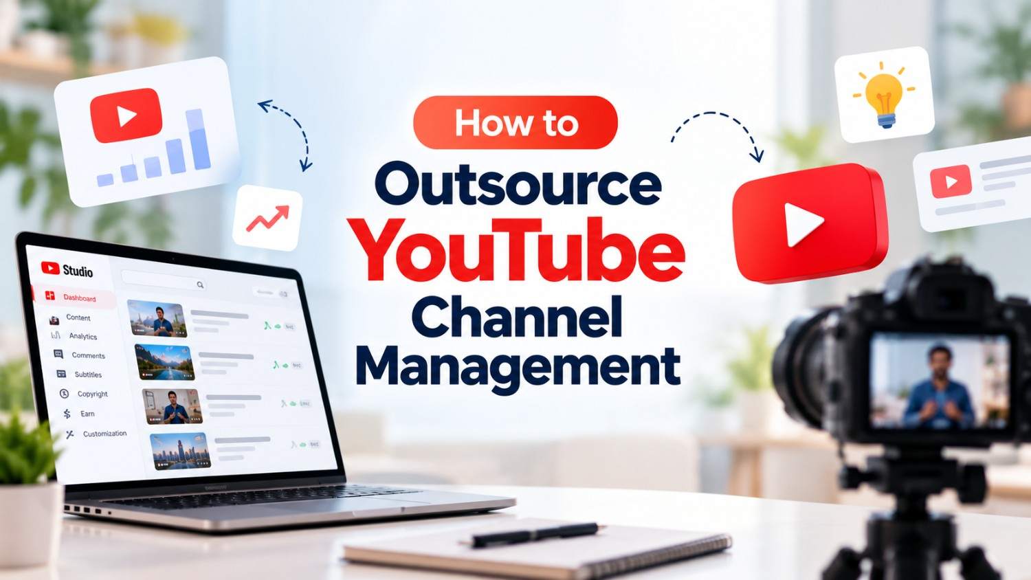 outsource youtube channel management