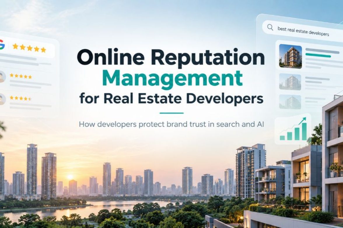 Developer brand reputation across search results, reviews and AI answers